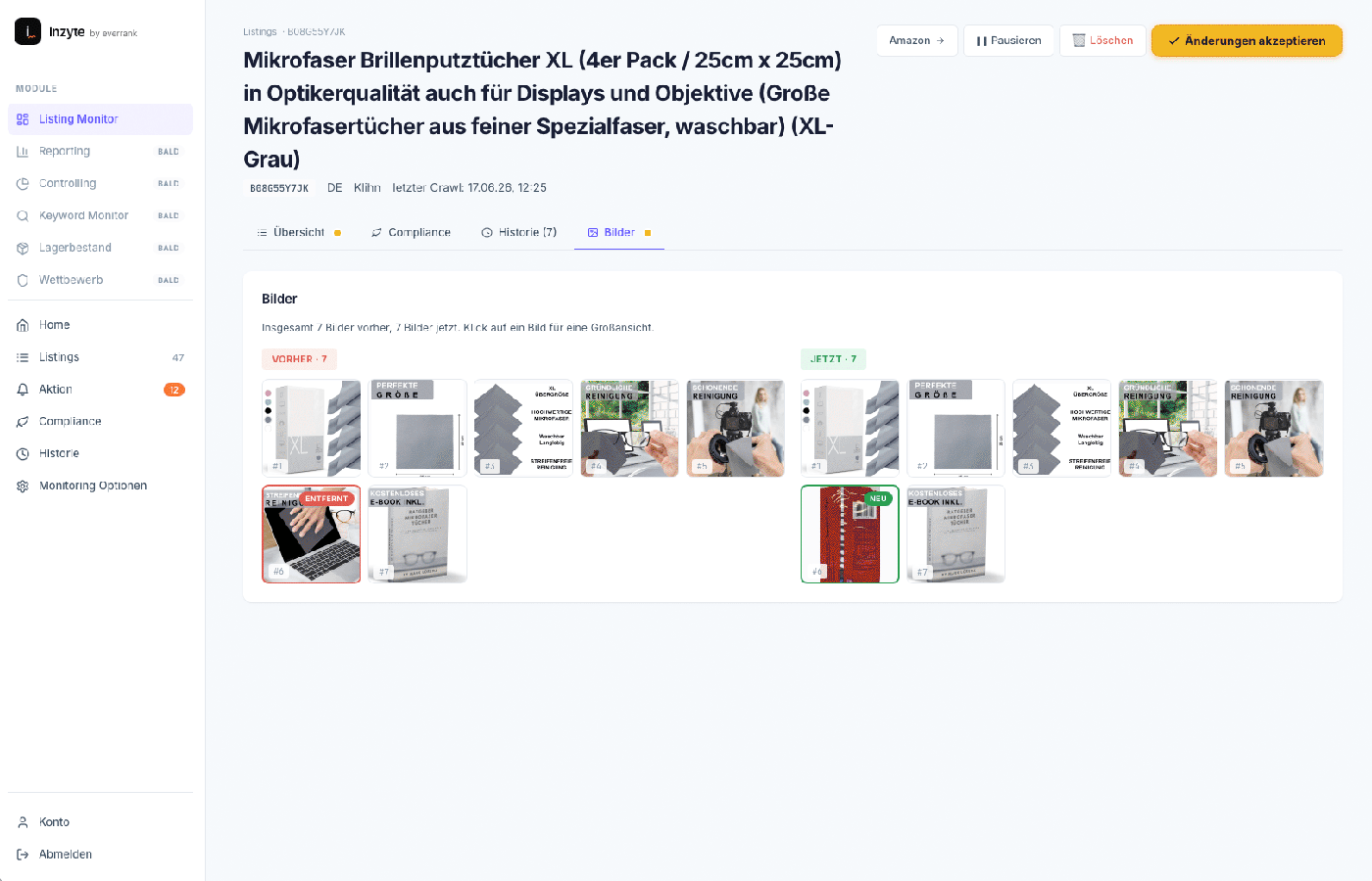 Bilder-Diff Vorher / Jetzt